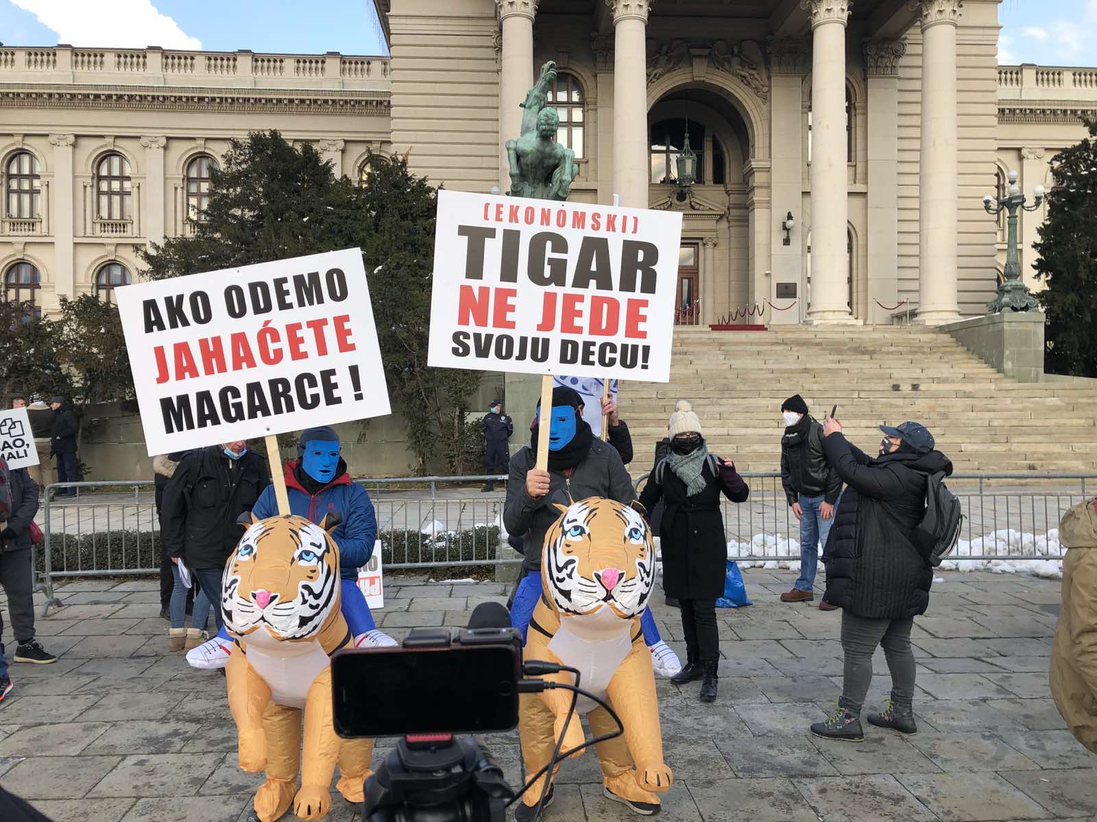 Frilenseri održali protest, u ponedeljak pregovori sa Vladom Srbije